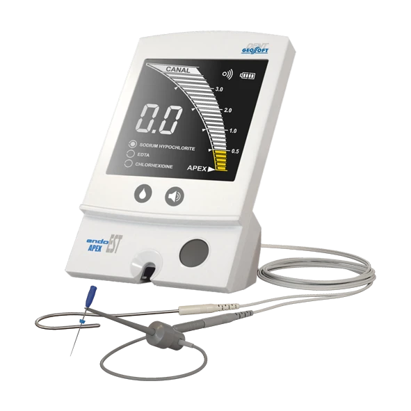 Apparatus for localisation of apical narrowing of tooth root canal according to TU9452-005-56755207-2016. EndoEst-Apex 02(C)" ve