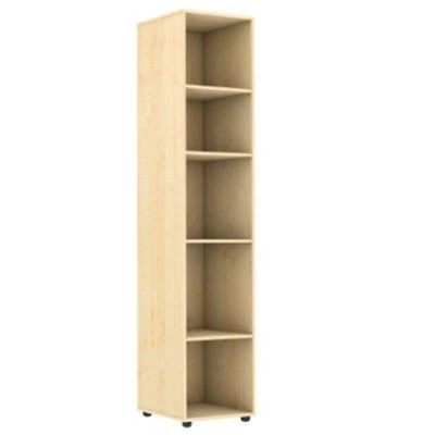 Narrow cupboard-shelving unit for cabinets. ShK-uz-stellazh