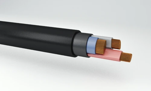 Power cables with copper conductors with plastic insulation for rated voltage 6 kV VVG brand