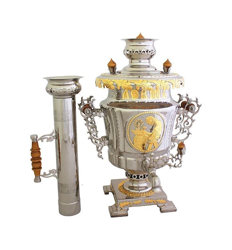 Set of combined samovar "Lefty" 7 litres