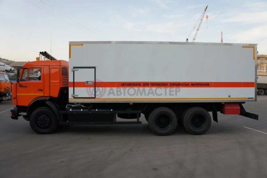 Specialised EX/III van, modification 578295 on the basis of KAMAZ 65115-RS chassis