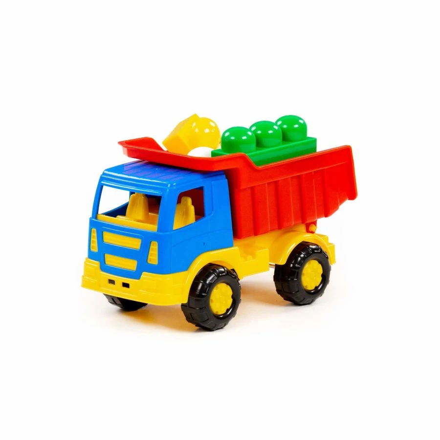 Set No. 192: "Salute", Dump Truck + Junior Constructor (9 elements), Article No. 9035.