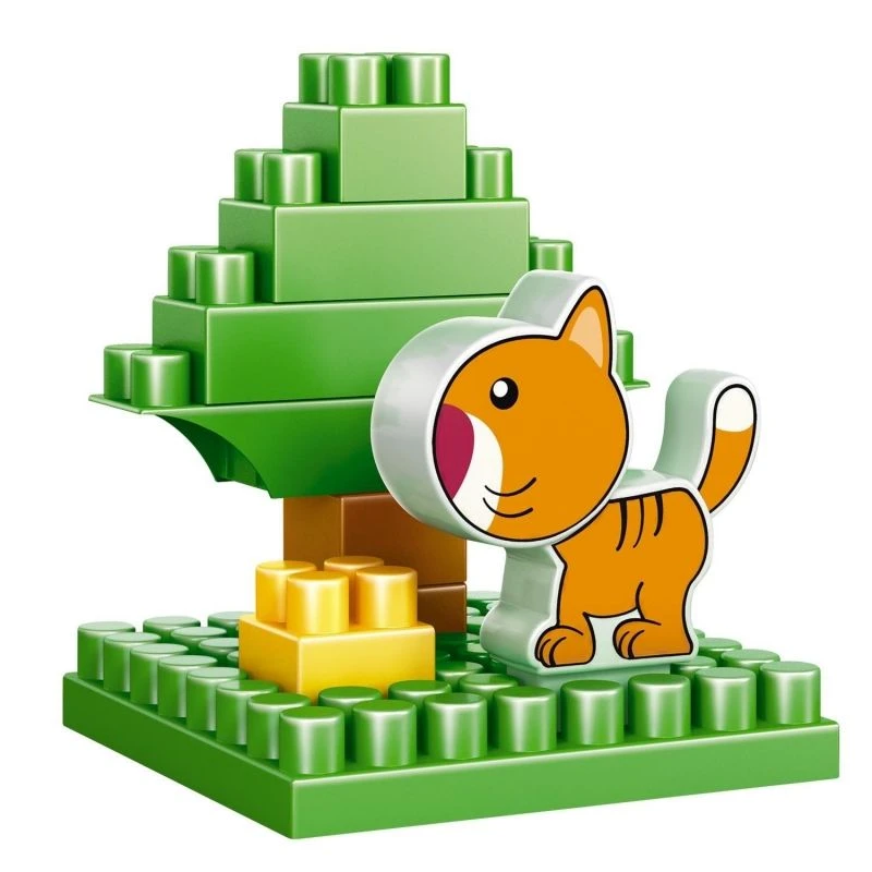 Bauer Zooblox children's educational construction set "Cat" in a box, 10 elements article 545