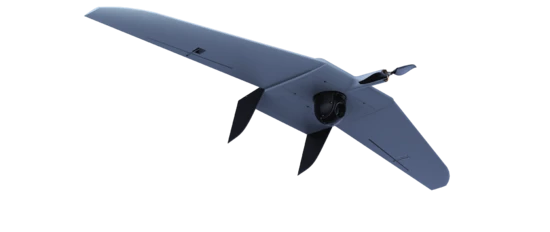 Unmanned aerial system with unmanned aerial vehicles "Supercam S250"