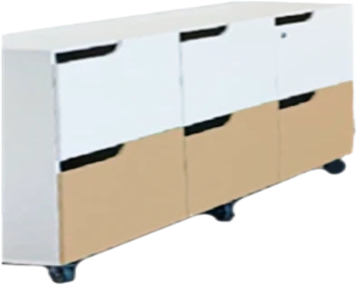 Mobile storage cabinet ATT-1027