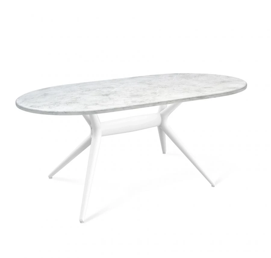 Sheffilton SHT-TU30-2/140-80 oval MDF table