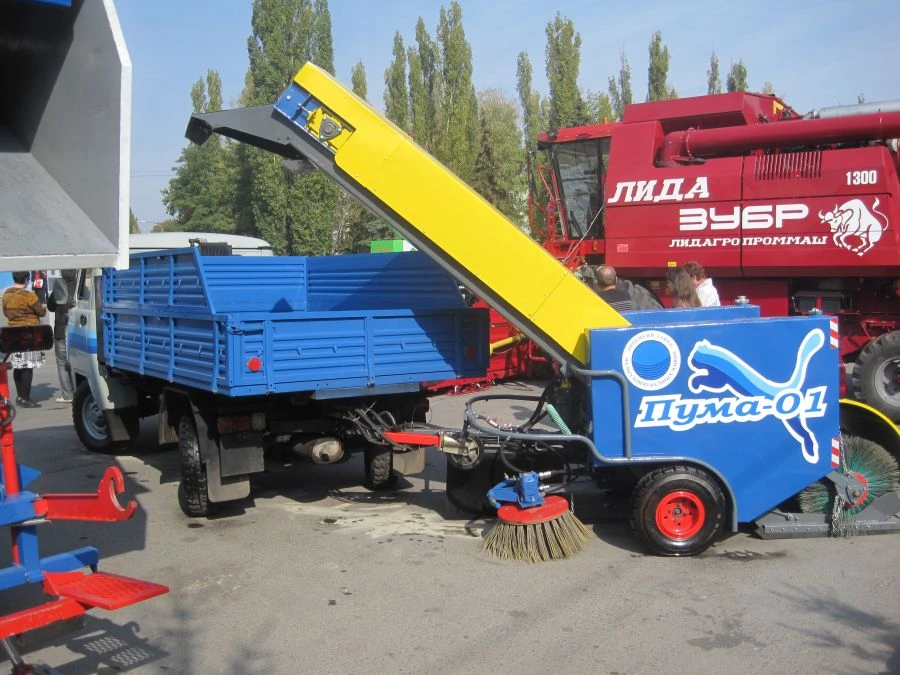 Multifunctional combination machine MKM-1904-08 "Cleaner" with attachments