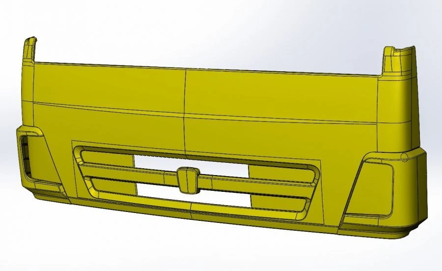 Trim panel with fairings 6520-8401010