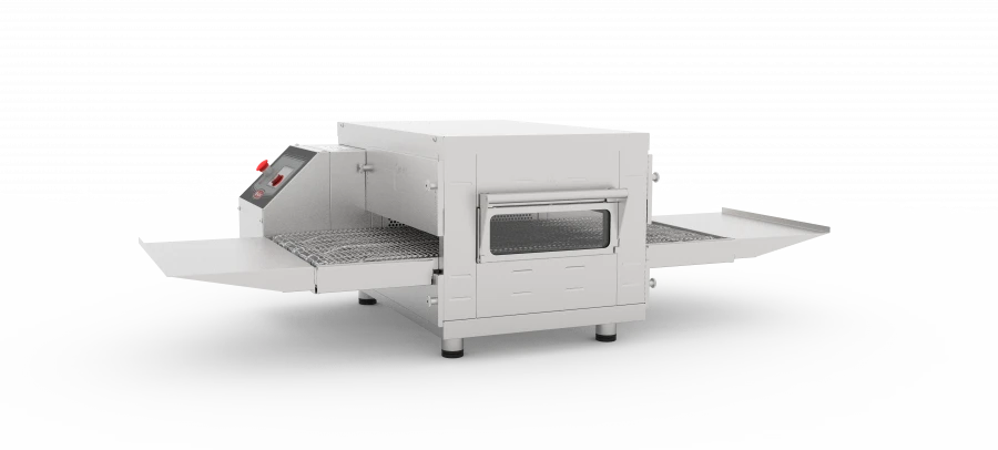 Electric conveyor pizza oven PEK-400P with door