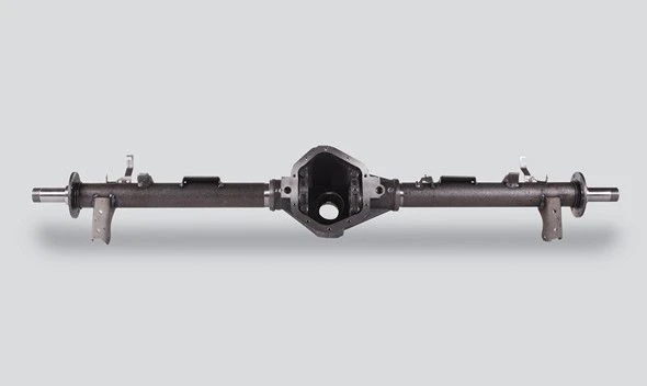 Rear axle crankcase with half axle housings (for Uaz patriot, pickup, cargo, with abs, without stabiliser, dymos rc, track 1600