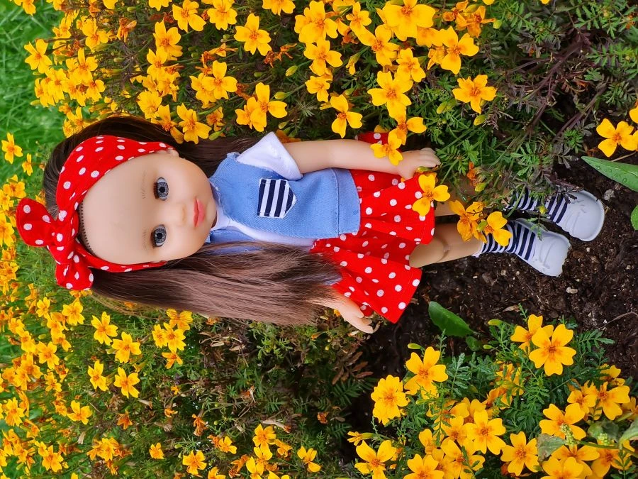 Doll "Anna" on a chill KNOPA 1/6
