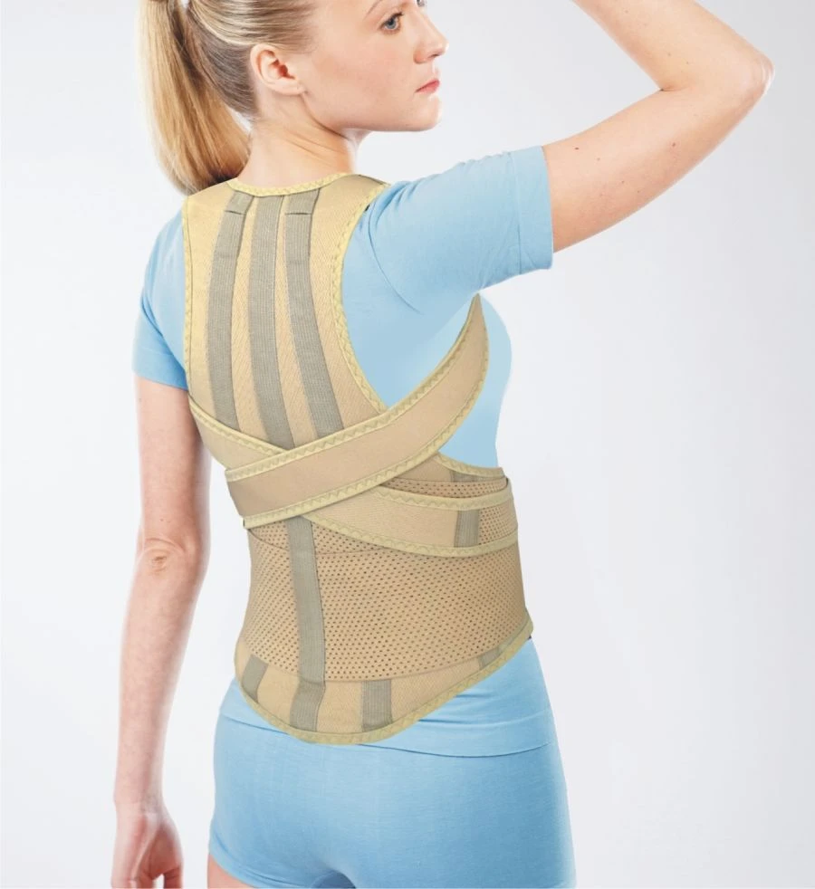 Corrective orthopaedic corset "TK "HT-KP-031 reinforced with 4 stiffening ribs