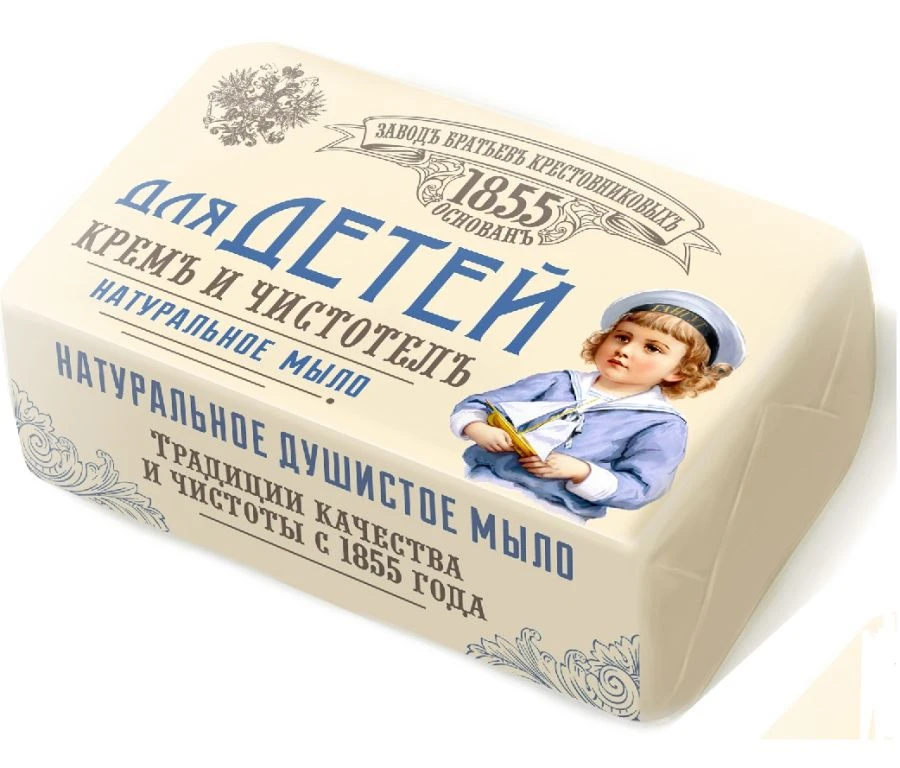 Children's Cream Soap with Celery Extract by Krestovnikov Brothers