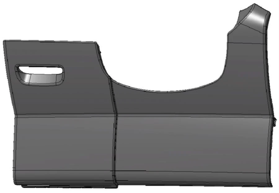 Lower trim plate assembly 1681859381