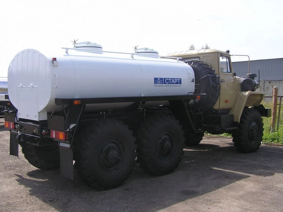 Specialised, tank truck 4685-0000010-01 based on chassis URAL-4320-1151-71, URAL-4320-1151-73, URAL-4320-1151-75, URAL-432
