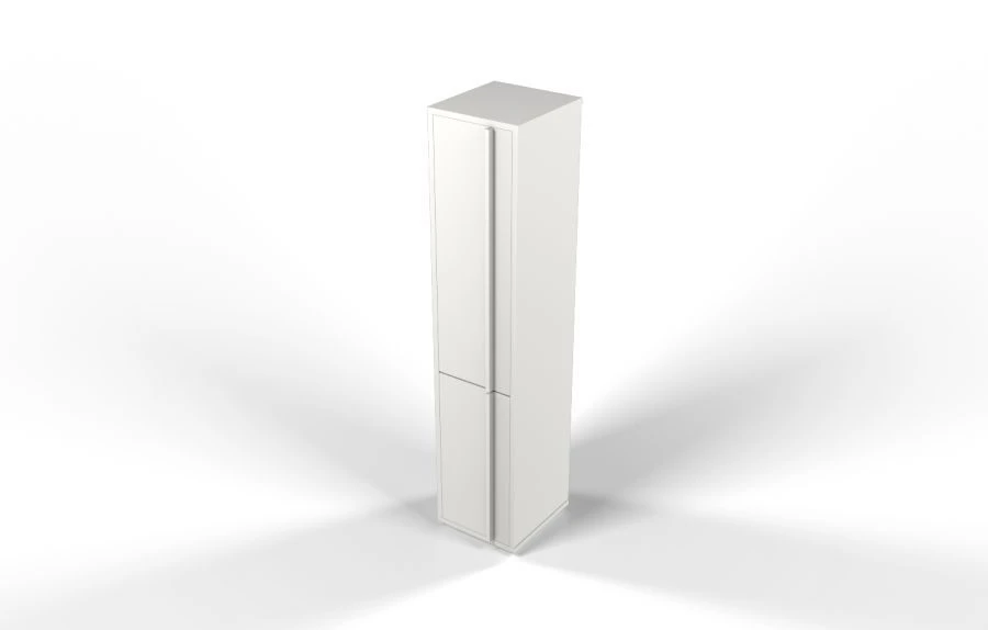 Tall filing cabinet with solid doors R2