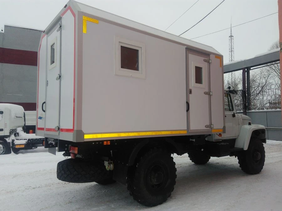 Special purpose motor vehicles - for temporary accommodation (motorhome)/services, type 12N22, modifications