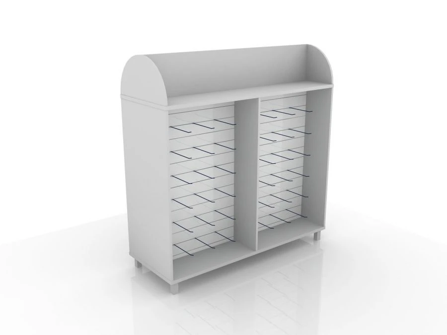 Double shelf rack, 304-001-6, 1265x600x1650