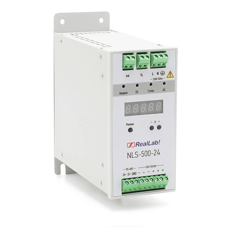 NLS-500-24 Intelligent power supply with RS-485 interface