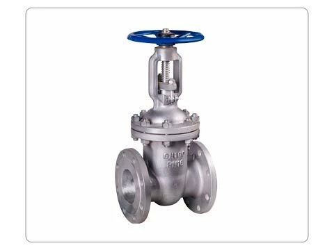 Cast steel wedge gate valve with sliding spindle DN 450- ?N 1,6 MPa