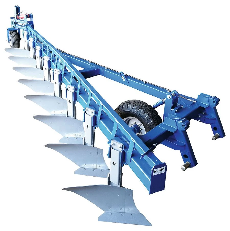 Semi-mounted reinforced plough PPU-8x40 and modification PPU-8x40P