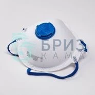 Filtering half-mask for protection against aerosols "Briz-1104-1" FFP1 NR D FP