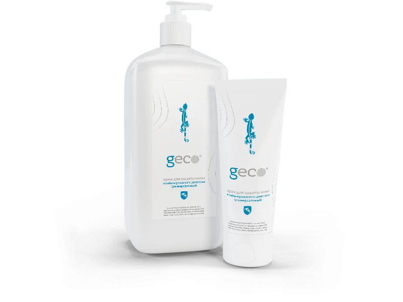 Universal Skin Protection Cream Against Chemicals and Oils GEC