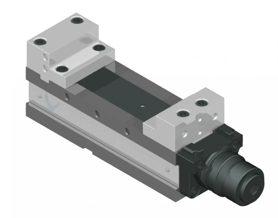 BB.VS.100.11.002 Vise PQ100 with booster and set of BriBase stepped jaws