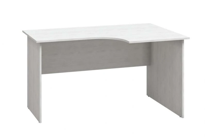 Wooden desks for offices, administrative premises, models: Ergonomic desk "Office" OF-10