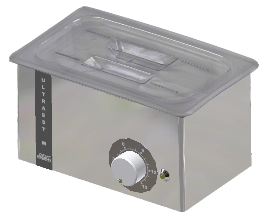 Single-chamber ultrasonic electromechanical bath for disinfection and pre-sterilisation cleaning of medical instruments "U
