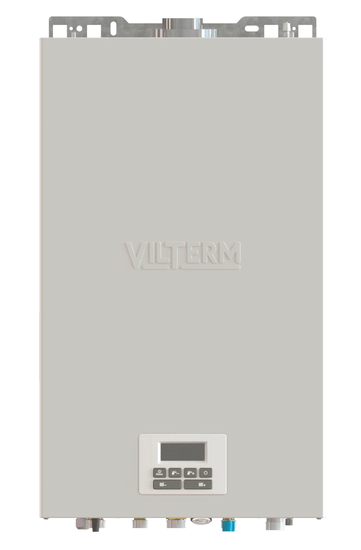 Domestic gas-fired heating appliances with forced circulation with water circuit, model VilTerm A 14 TC