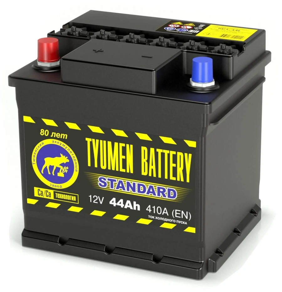 TYUMEN BATTERY 6ST-44L STANDARD lead rechargeable starter battery