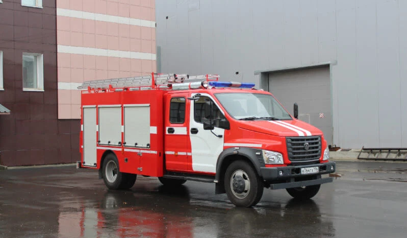 Fire rescue truck (APS) without CMU, type 12N22, modification 37122X, based on GAZ-S41A23, S42A43/chassis GAZ-S41A23, S