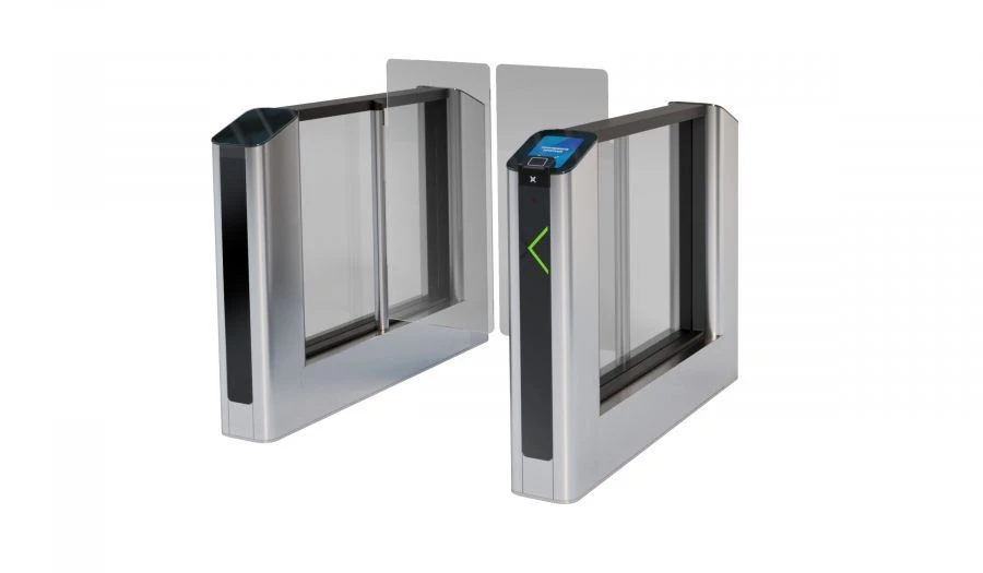 Electromechanical "Flagman Light" turnstile