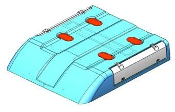 L105-5702110 SB Front SBO cover assembly