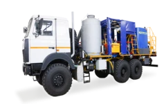 Multifunctional pumping unit CIN35.53 on chassis MAZ-6317F9