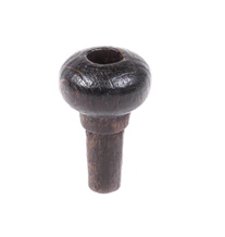 Pin with non-through hole in the head, brown