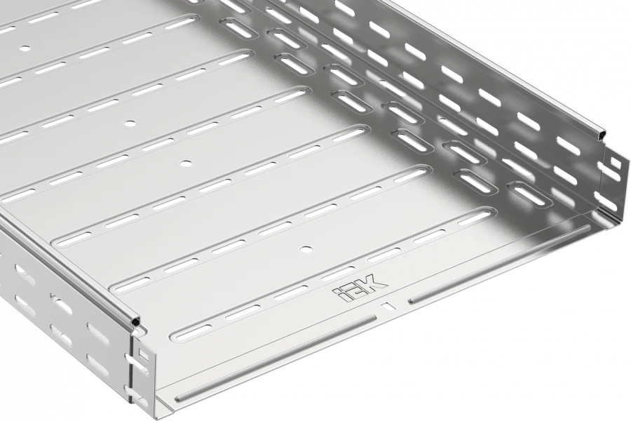 CLPK10-080-400-3 ESCA Perforated tray 80x400x3000 RAL 9016 IEK