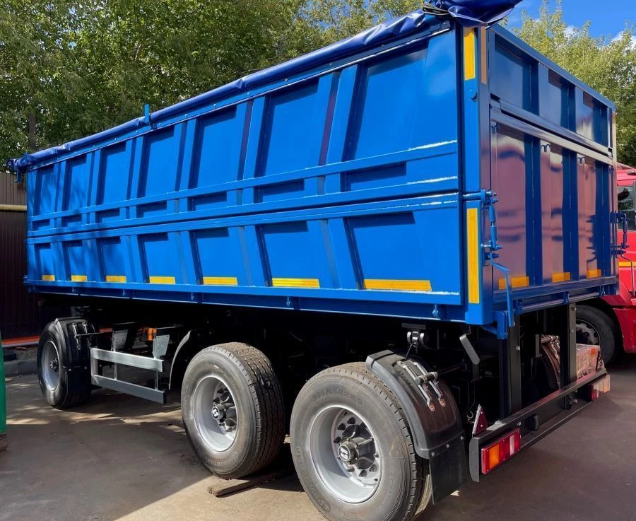 Tipper trailer, type 3524, modification 3524-16-22, 3524-16-22A (lights 8512.3716-04, wheel rims 167.9911.00.3101012-04,
