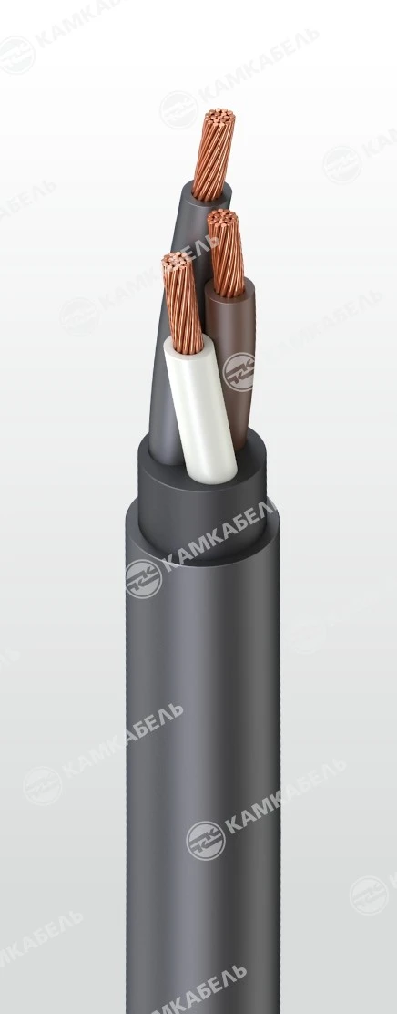 Ship cables, not spreading combustion, halogen-free, fire-resistant for voltage 0,15/0,25 kV of SKGPvKPPng(A)-H grade