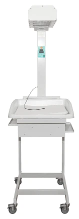 Medical table for sanitary treatment of newborns AIST-1 with a mattress