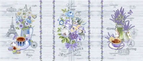 Articles of linen made of cotton (waffle) fabrics for adults, trade mark "Milanika": towels