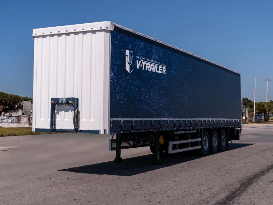 Curtain semi-trailer V-Trailer 329