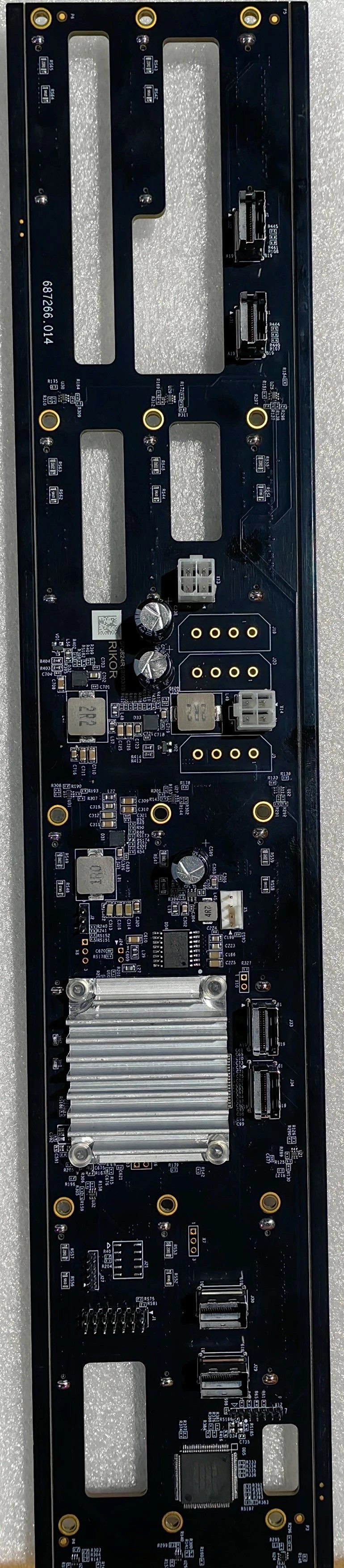 Backplate board KDBA.467239.020