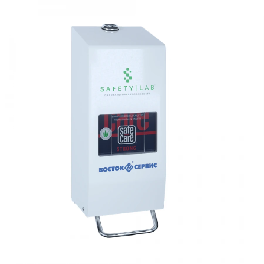 Safe and Care metal dispenser for soft bottles 2000 (1000) ml LB-31-139-RUS