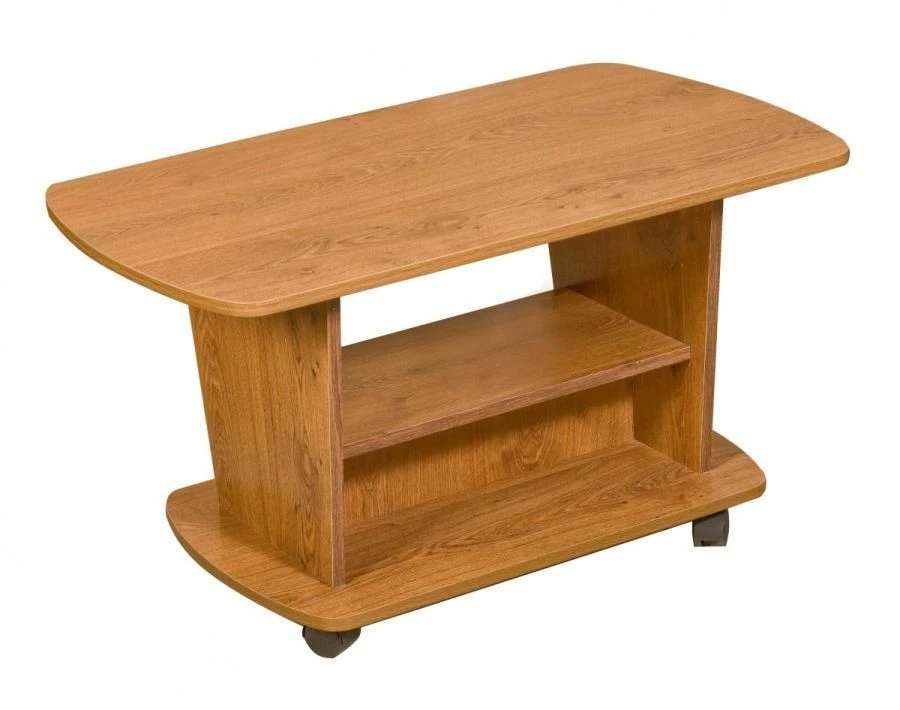 Wooden coffee table