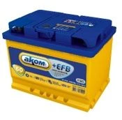AKB 6ST-60VL AKOM+EFB Euro Elias Rus