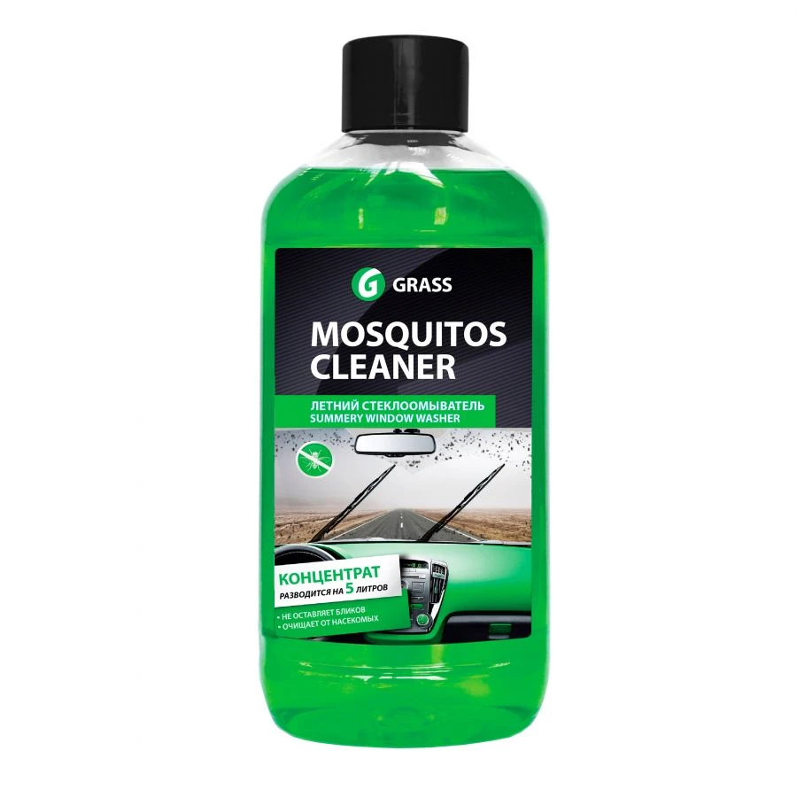Summer glass washer "Mosquitos Cleaner" concentrate bottle 1 litre