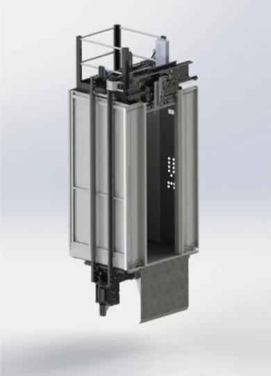 Electric passenger lift model 10210