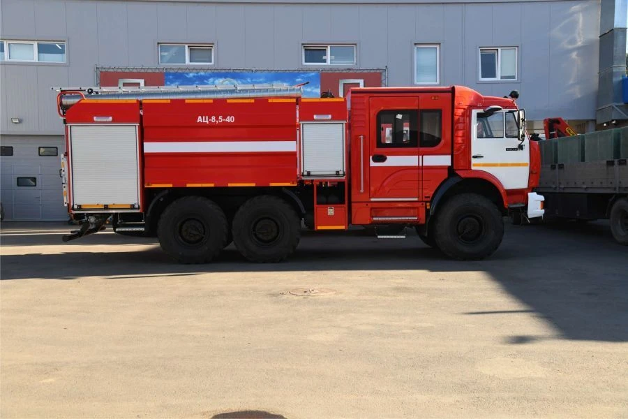 Fire tanker truck ??-6,0-100, type 58815K43118, modification 58815U (mod.5), on chassis KAMAZ-43118-A5, 43118-50.